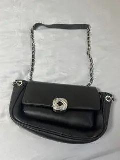 THE YOn 黒 ショルダーバッグ