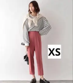 GLOBAL WORK ウツクシルエットテーパードパンツ XS
