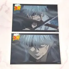 銀魂 坂田銀時⑵ ファミマプリント ブロマイド 2枚
