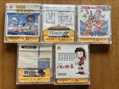 ファミコン ソフト 5点まとめ