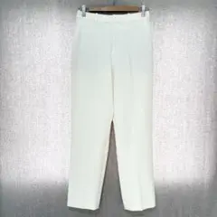 UNIQLO スマートアンクルパンツ M 白ホワイト スラックス
