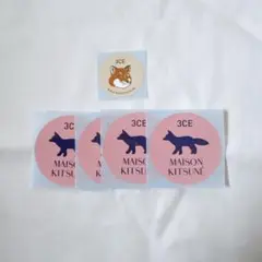 3CE×MAISON KITSUNÉ ステッカー5枚セット