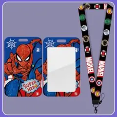 スパイダーマン　子供キッズ　定期入れ　パス入れ