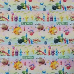 ピクミン　綿ポリ　生地