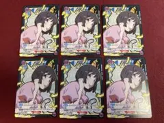 羽川翼 プロモ 6枚セット 物語シリーズ まとめ売り ユニオンアリーナ ユニアリ