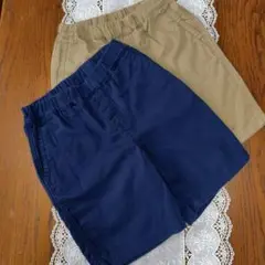ユニクロ　ハーフパンツ2枚　サイズ120