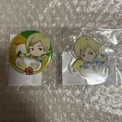 呪術廻戦 まるくじ ちゃぽんっ！ 懐玉・玉折 七海 アクキー 缶バッジ