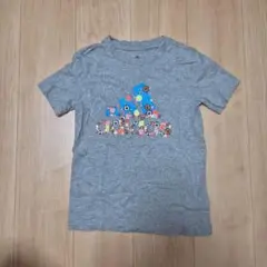 adidas グレー Tシャツ 130サイズ