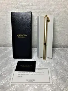 ◆未使用 ミキモト リップブラシ 真珠 パール リボン