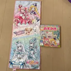 わんだふるぷりきゅあ！タオル　お絵かきブックセット