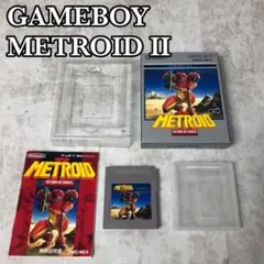 【激レア】ゲームボーイソフト メトロイド2 DMG-MEA 外箱 説明書付き完品