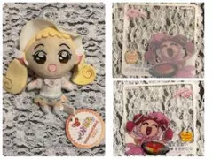 おジャ魔女どれみ　ハナちゃん　マスコット　ペッパーランチ　クリアカード　セット