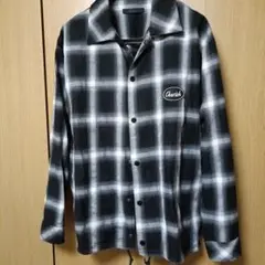 Cherish チェック柄 長袖ネルシャツ
