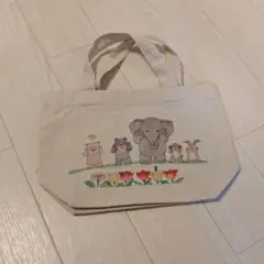 ミニトートバッグ　林義雄　いないいないばぁ