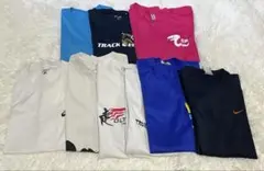 陸上用Tシャツ 　9枚セット　半袖　長袖　Мサイズ　アシックス　ニシ　ナイキ