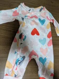 SHEIN ハート柄ロンパース 3-6M