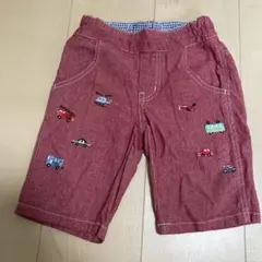 クレードスコープ　乗り物柄ハーフパンツ　100