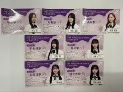 乃木坂46 ステッカー 真夏の全国ツアー2025 香川限定 コンプリート
