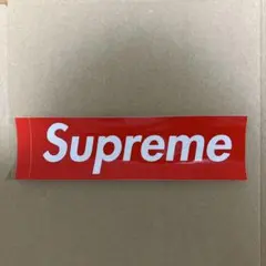 Supreme ロゴステッカー レッド