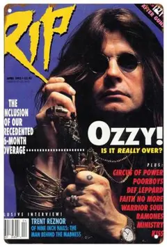 オジー・オズボーン Ozzy Osbourne メタルポスター ブリキ看板 5