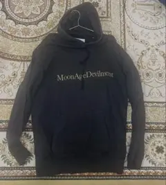 MoonAgedDevilment ブラックパーカー　ウォッシュ加工名古屋限定