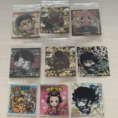 【新品未使用】　鬼滅の刃　シール　9枚セット