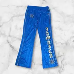 ディアスター　JAMAICAロゴパンツ ブルー　XL 最終底値