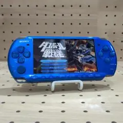 動作品 / 点検・整備済み psp3000 本体 バイブラント・ブルー②