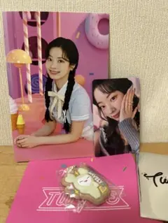twice ダヒョン　トレカ　ビスケットチャーム　ポストカード