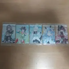 ホロライブウエハース　5枚セット