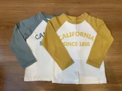 長袖Tシャツ　２枚セット　110センチ