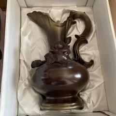 フローレンス 美術花瓶 高岡銅器