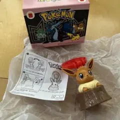 マクドナルドハッピーセット　ポケモン　第2弾　イーブイのシャカシャカキーホルダー