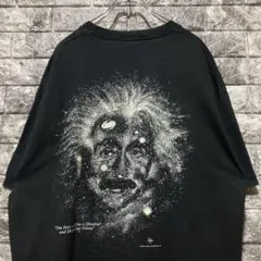 希少 Albert Einstein Tシャツ アインシュタイン USA製 黒
