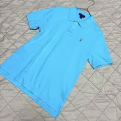 Polo Ralph Lauren 水色ポロシャツ