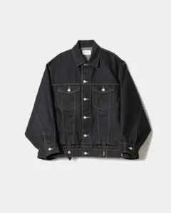 double-end selvedge denim blouson indigo