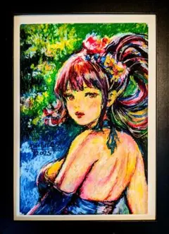 【真作1点物】「妖艶美」■東京藝大卒画家■松崎祐哉■クレヨン肉筆画 2025年最新】松崎祐哉の人気アイテム - メルカリ