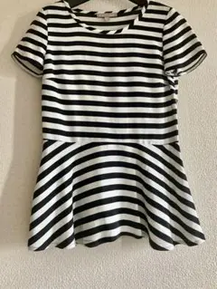 BANANA REPUBLIC ストライプ ボーダー 半袖チュニック