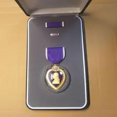 米軍勲章 Purple Heart 箱付4点セット 米軍勲章 Purple Heart 箱付4点セット
