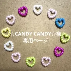 ☆CANDY CANDY☆様　専用ページ
