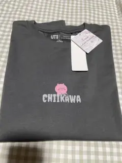 【新品未使用】ユニクロちいかわ×ナガノのくまUT グレーTシャツ XXL