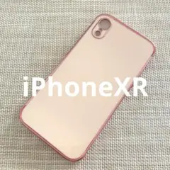 【新品未使用】iPhone XRケース ピンク ソフトケース