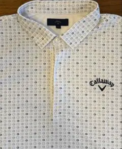 Callaway ポロシャツ ホワイト パターン