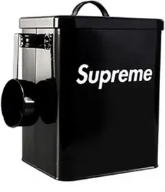 supreme★シュプリーム box 缶 コンテナ フードストッカー 6L 黒