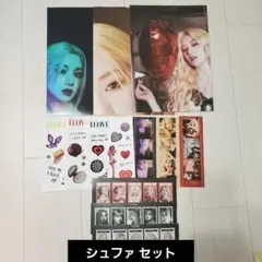 シュファ ステッカー ポスター ブックマーク セット アイドゥル GIDLE
