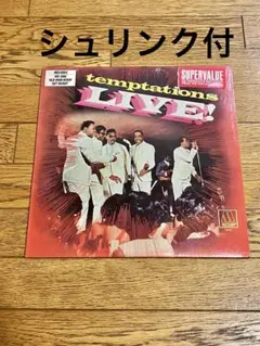 THE TEMPTATIONS LIVE！レコード【特価】中古