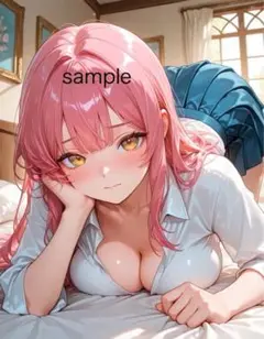 AIイラスト 美女 A4ポスター Ｊ78