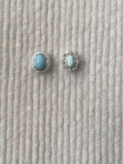 ラリマー　チャーム　ペンダント　ブレスレット