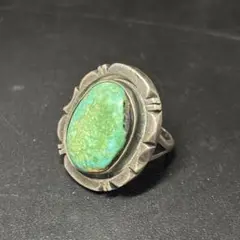 navajo silver リング 18号