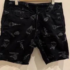X-LARGE エクストララージ　黒　ショートパンツ 32 ハーフパンツ